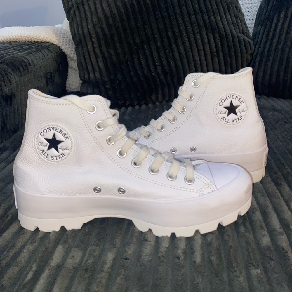 White High Top Converse